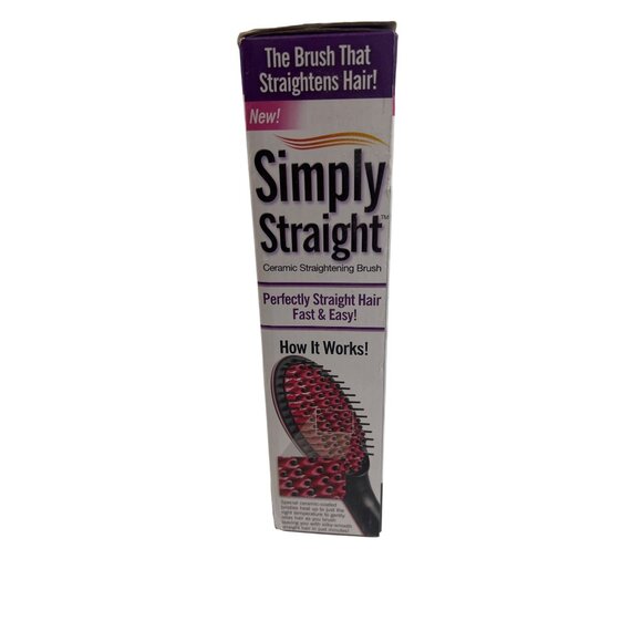 Simply Straight Ceramic Hair Straightening Brush - Picture 4 of 4